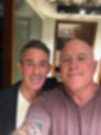 Two smiling men in a selfie