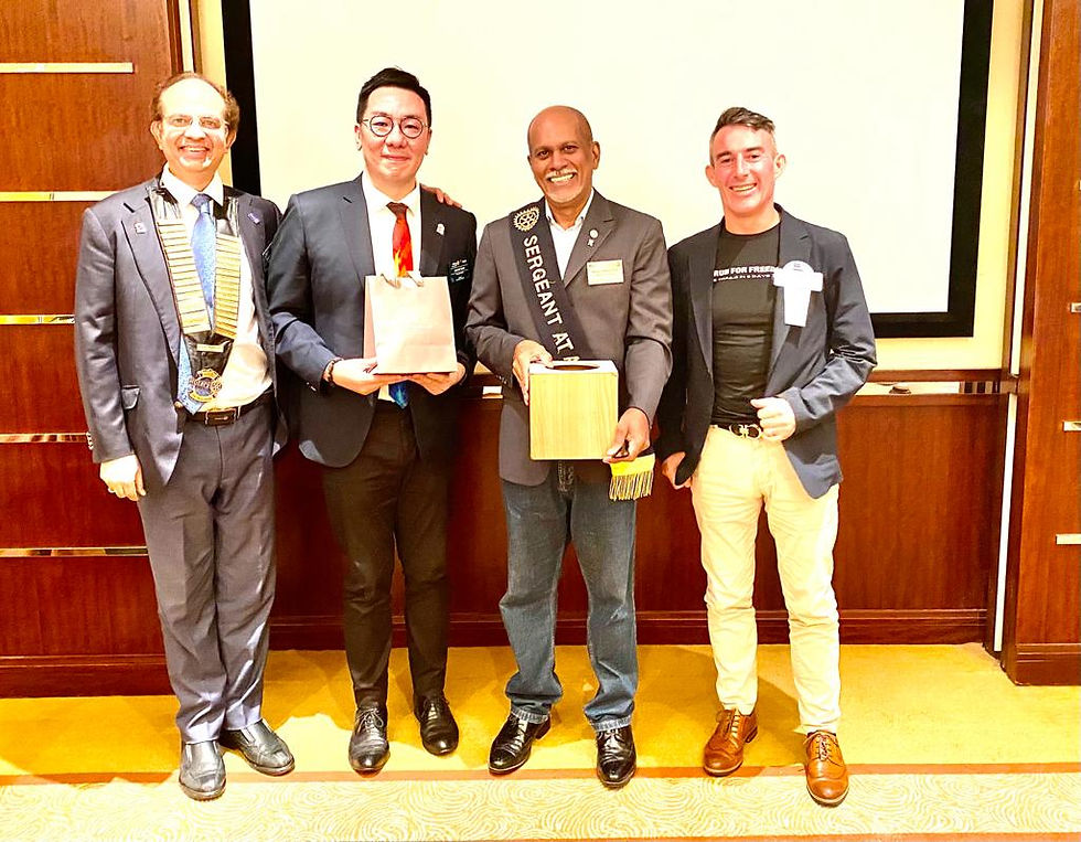 Storytelling at The Rotary Club - From Jockey to Runner: Unveiling Life's Remarkable Journey — photo